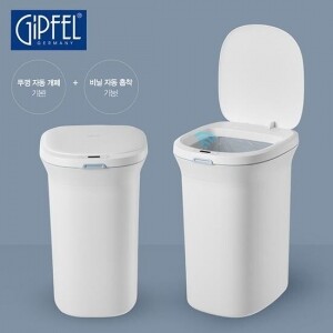 [기펠] 자동 비닐 흡착 휴지통 JCT002-A
